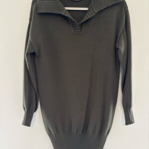 Olive Green Knit Sweater